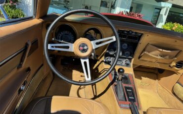 Chevrolet-Corvette-1974-Dark-Red-Tan-6