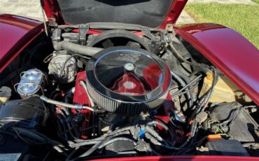 Chevrolet-Corvette-1974-Dark-Red-Tan-8