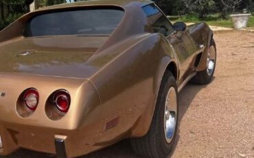 Chevrolet-Corvette-1975-Gold-Tan-1