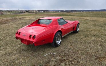 Chevrolet-Corvette-1975-red-tan-1