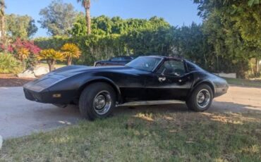 Chevrolet-Corvette-1976-Black-Cranberry-1