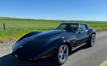 Chevrolet-Corvette-1976-Black-Dark-Red-2