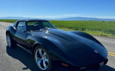 Chevrolet-Corvette-1976-Black-Dark-Red-4