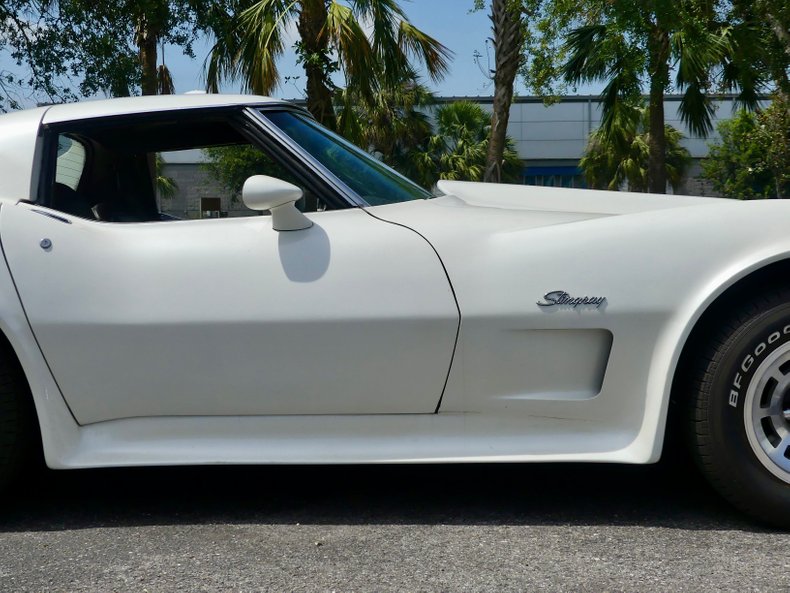 Chevrolet-Corvette-1976-Classic-White-Saddle-Brown-48