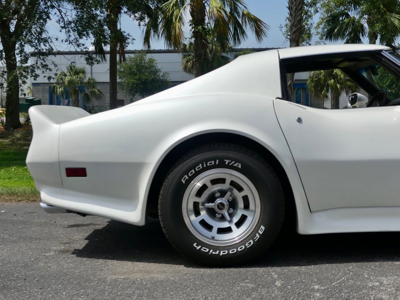 Chevrolet-Corvette-1976-Classic-White-Saddle-Brown-49
