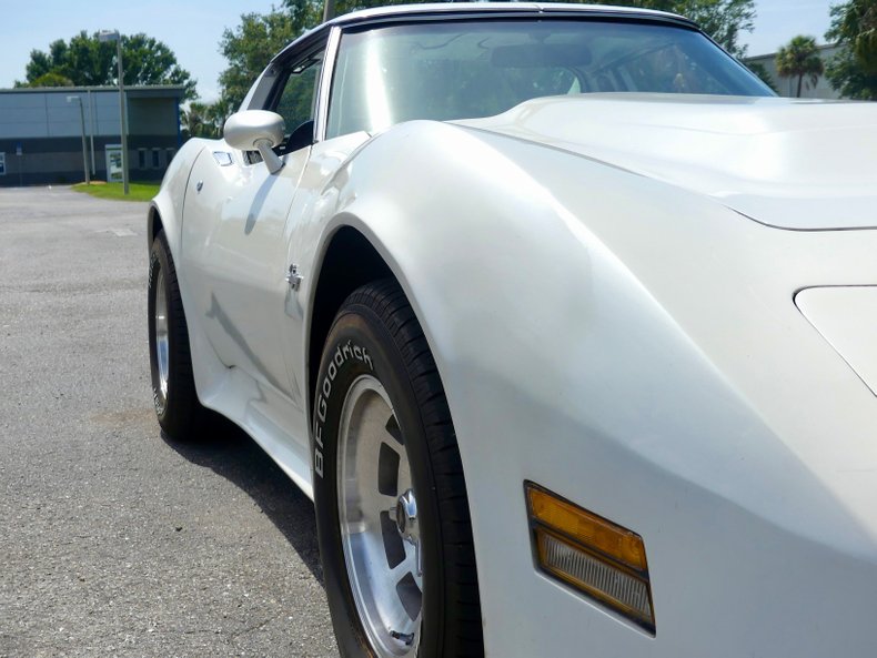 Chevrolet-Corvette-1976-Classic-White-Saddle-Brown-6