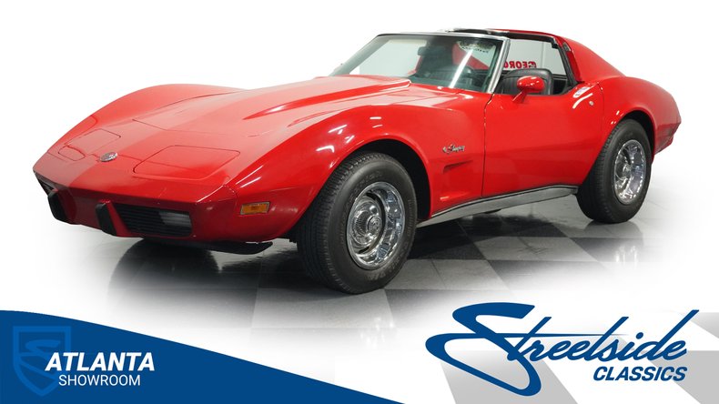 Chevrolet-Corvette-1976-Corvette-Red-Black-12