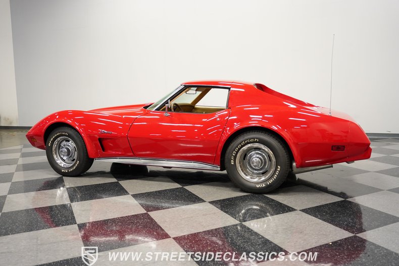 Chevrolet-Corvette-1976-Corvette-Red-Buckskin-Tan-21