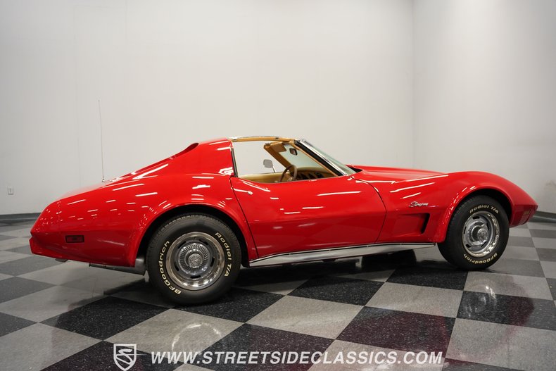 Chevrolet-Corvette-1976-Corvette-Red-Buckskin-Tan-27
