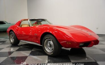Chevrolet-Corvette-1976-Corvette-Red-Buckskin-Tan-30