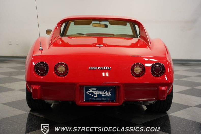 Chevrolet-Corvette-1976-Corvette-Red-Buckskin-Tan-38