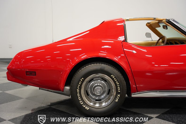 Chevrolet-Corvette-1976-Corvette-Red-Buckskin-Tan-42