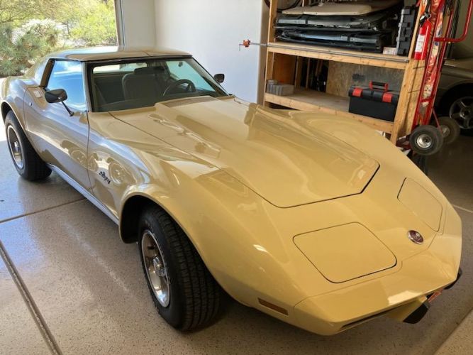 Chevrolet-Corvette-1976-Saddle-Beige-Buckskin