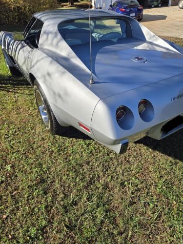 Chevrolet-Corvette-1976-Silver