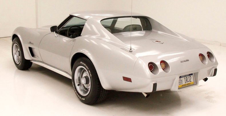 Chevrolet-Corvette-1976-Silver-Metallic-Smoke-Gray-2