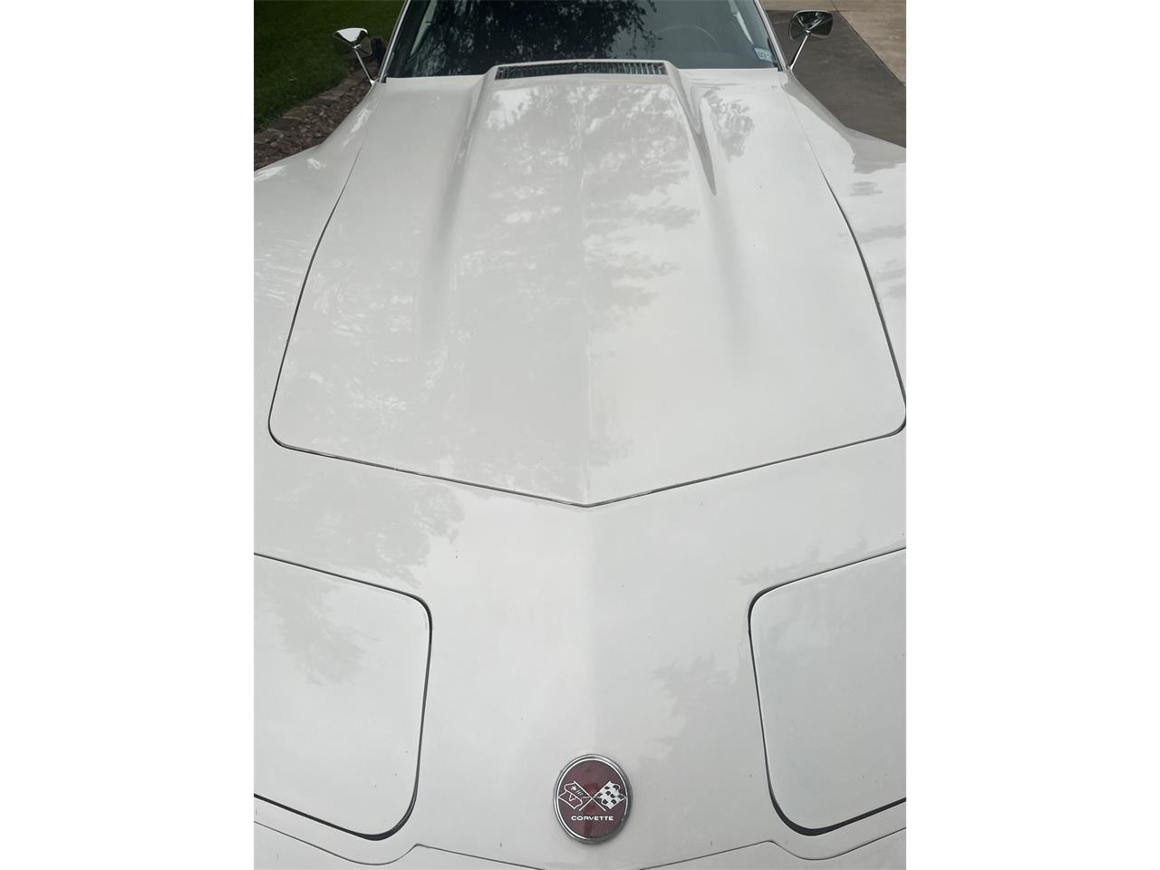Chevrolet-Corvette-1976-White-Brown-14