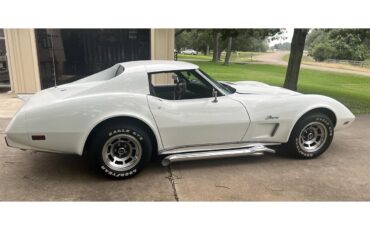 Chevrolet-Corvette-1976-White-Brown-31