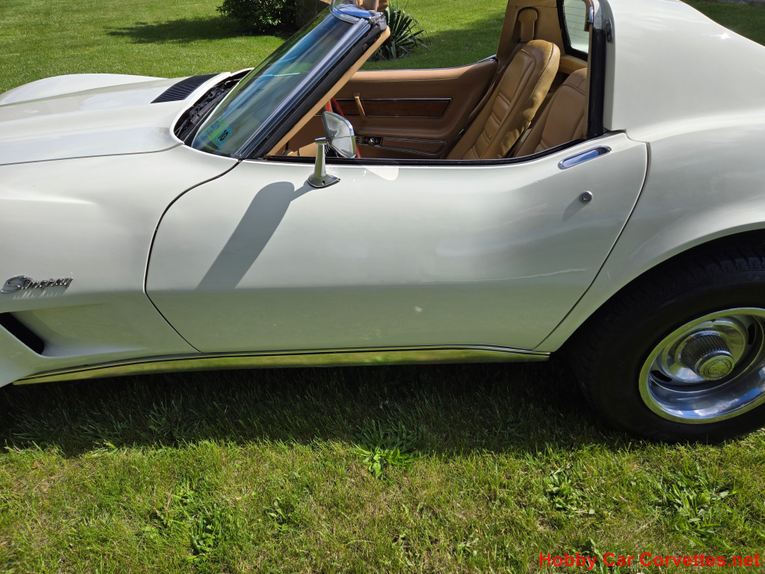 Chevrolet-Corvette-1976-White-Tan-20