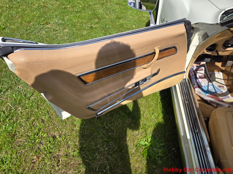 Chevrolet-Corvette-1976-White-Tan-23