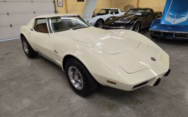 Chevrolet-Corvette-1976-White-Tan-34