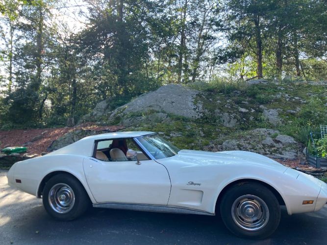 Chevrolet-Corvette-1976-White