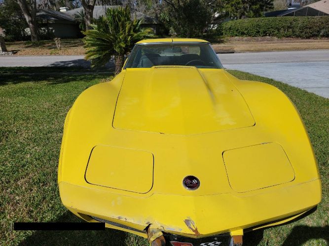 Chevrolet-Corvette-1976-Yellow-1