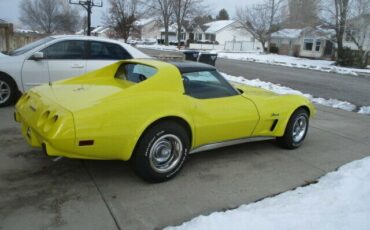 Chevrolet-Corvette-1976-Yellow-Black-4
