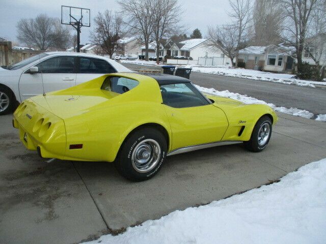 Chevrolet-Corvette-1976-Yellow-Black-4