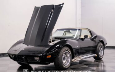 Chevrolet-Corvette-1977-Black-Smoke-Gray-39