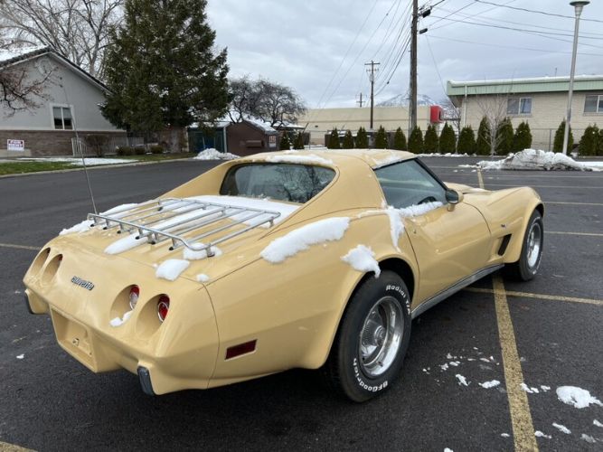 Chevrolet-Corvette-1977-Cream-Brown-leather-15