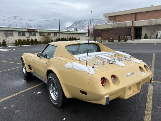 Chevrolet-Corvette-1977-Cream-Brown-leather-18