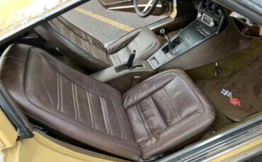 Chevrolet-Corvette-1977-Cream-Brown-leather-8