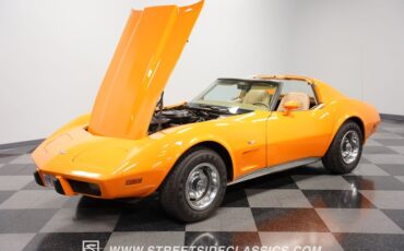 Chevrolet-Corvette-1977-Orange-Metallic-Buckskin-Tan-10
