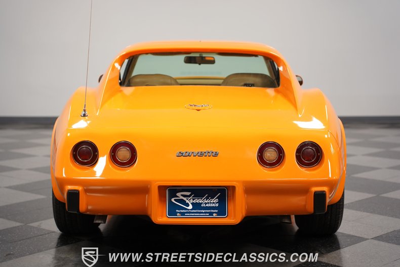 Chevrolet-Corvette-1977-Orange-Metallic-Buckskin-Tan-19