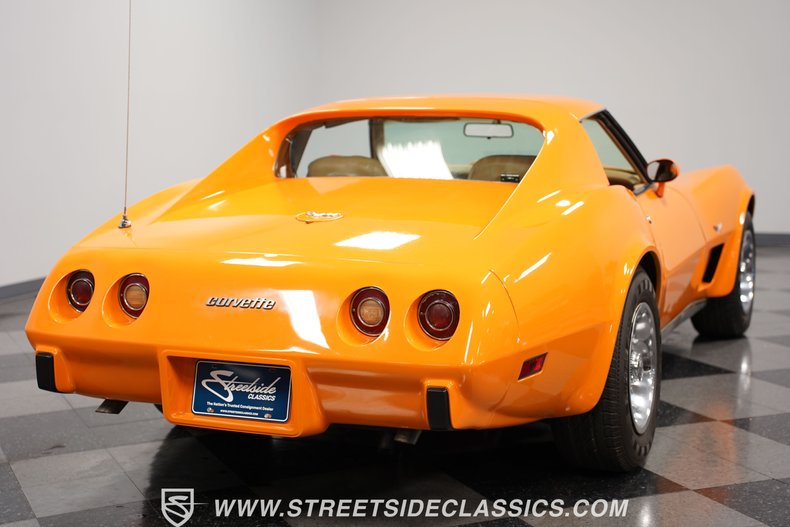 Chevrolet-Corvette-1977-Orange-Metallic-Buckskin-Tan-20