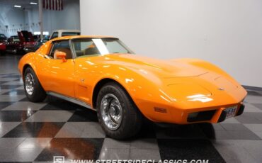 Chevrolet-Corvette-1977-Orange-Metallic-Buckskin-Tan-25