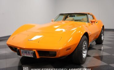 Chevrolet-Corvette-1977-Orange-Metallic-Buckskin-Tan-28