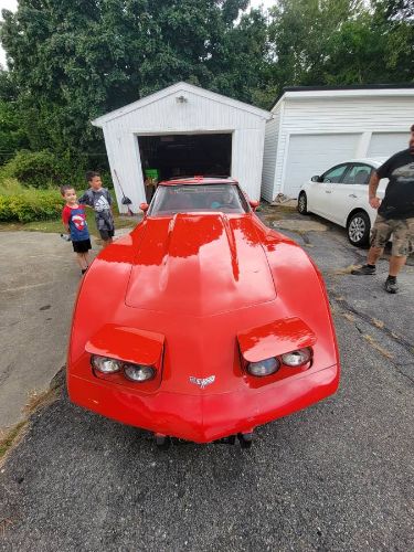 Chevrolet-Corvette-1977-Red-1