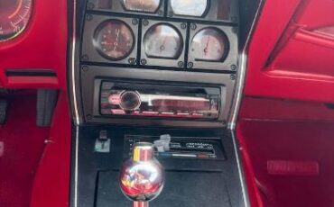 Chevrolet-Corvette-1977-Silver-Gray-Red-Leather-1