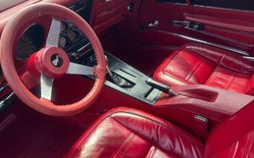 Chevrolet-Corvette-1977-Silver-Gray-Red-Leather-13