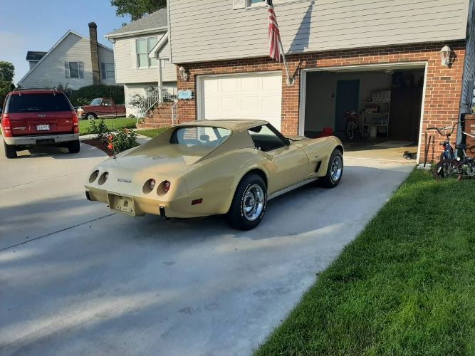 Chevrolet-Corvette-1977-Tan-Leather-1