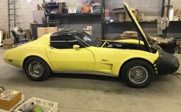 Chevrolet-Corvette-1977-Yellow-14