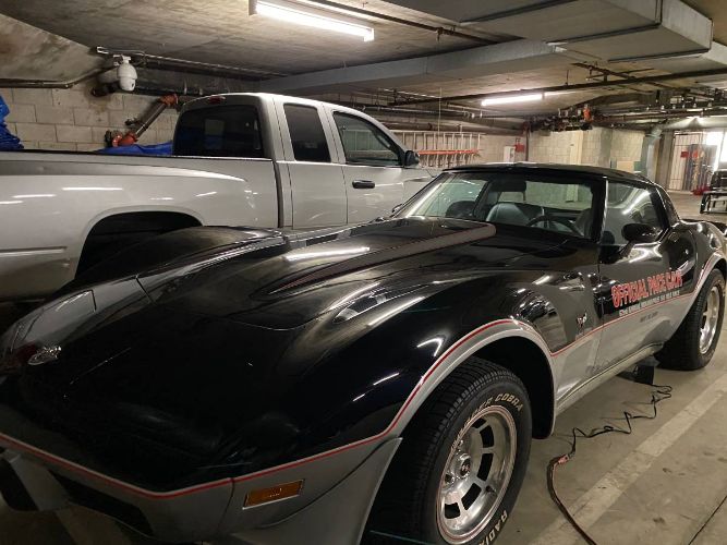 Chevrolet-Corvette-1978-Black-Silver-1