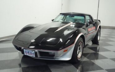 Chevrolet-Corvette-1978-Black-Silver-1
