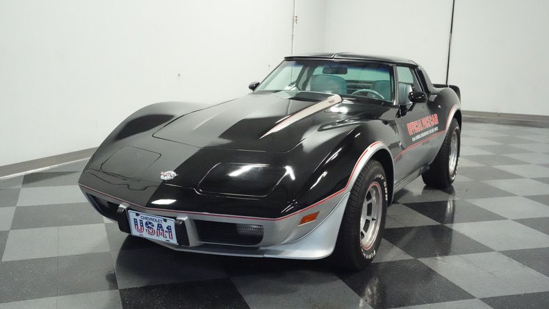 Chevrolet-Corvette-1978-Black-Silver-1