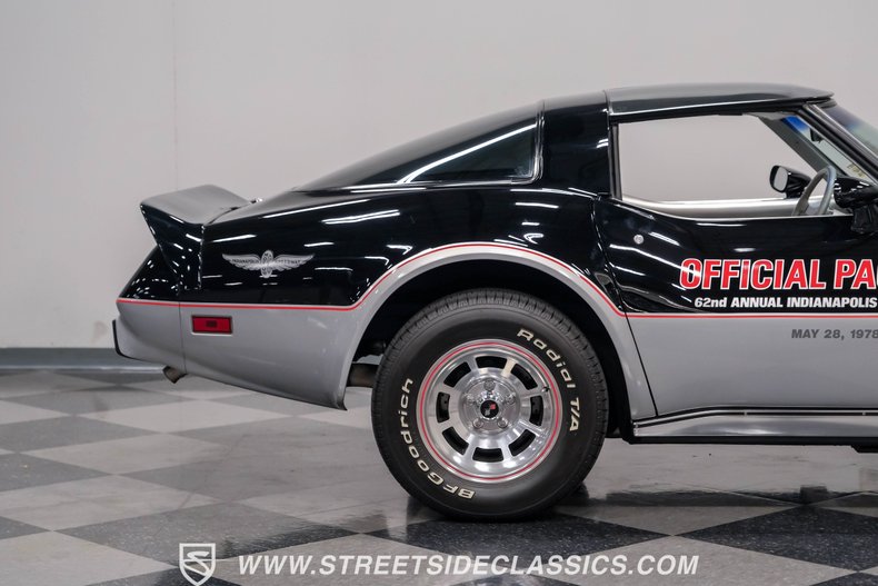 Chevrolet-Corvette-1978-Black-Silver-11
