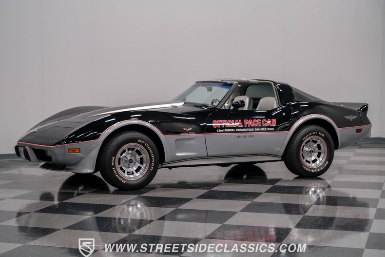 Chevrolet-Corvette-1978-Black-Silver-13