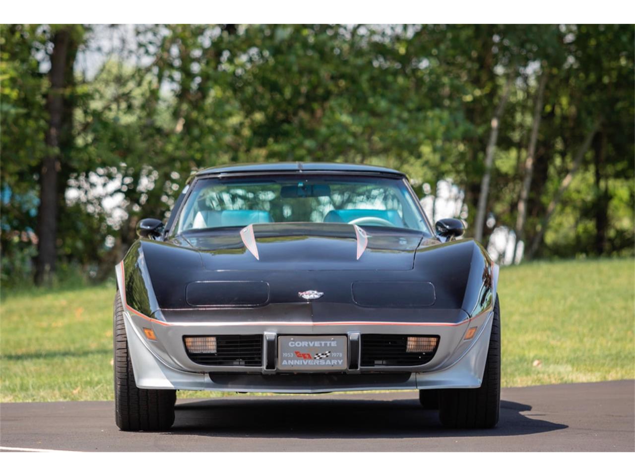 Chevrolet-Corvette-1978-Black-Silver-13