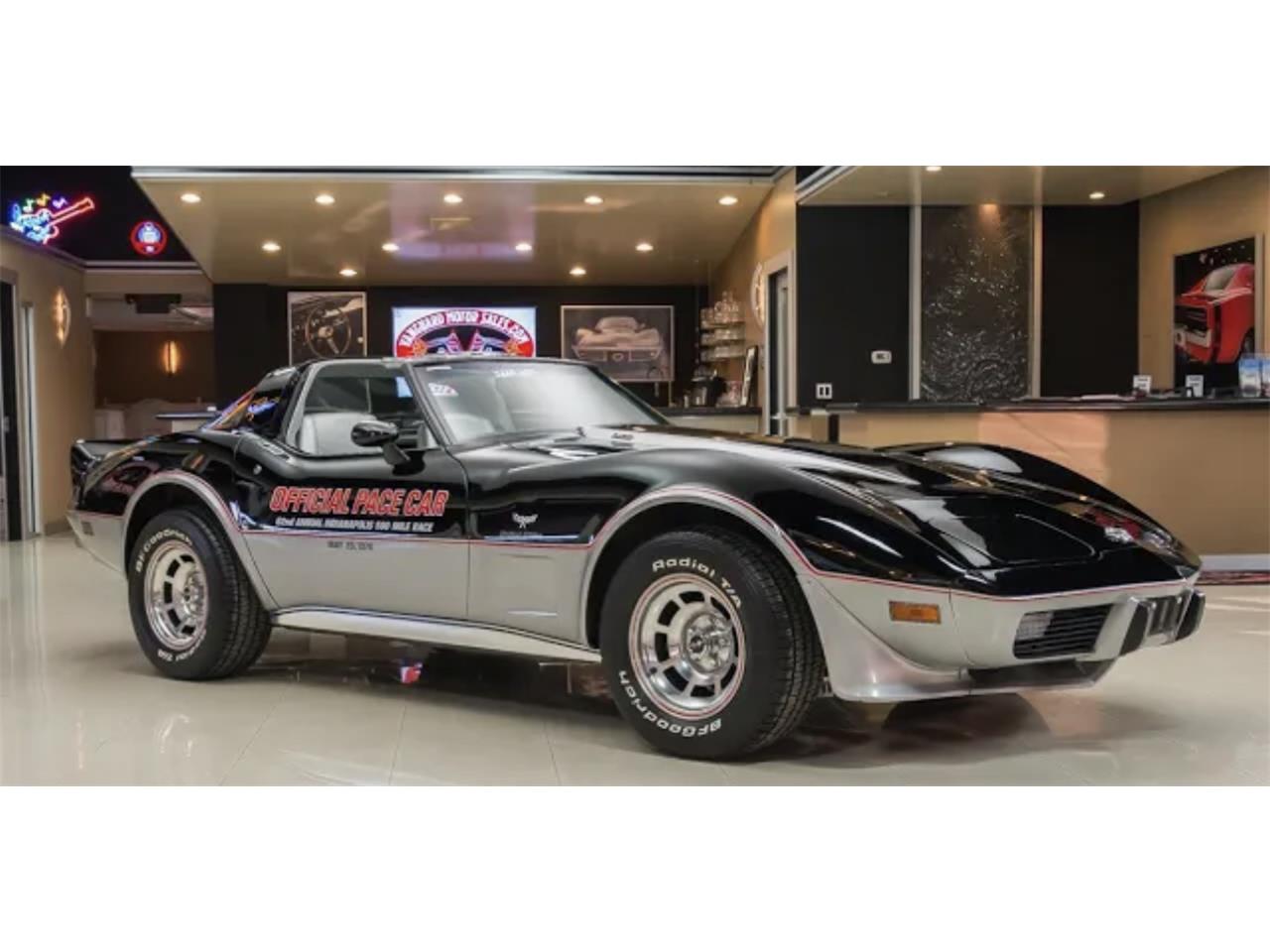 Chevrolet-Corvette-1978-Black-Silver-14