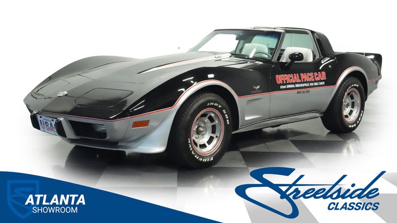 Chevrolet-Corvette-1978-Black-Silver-15